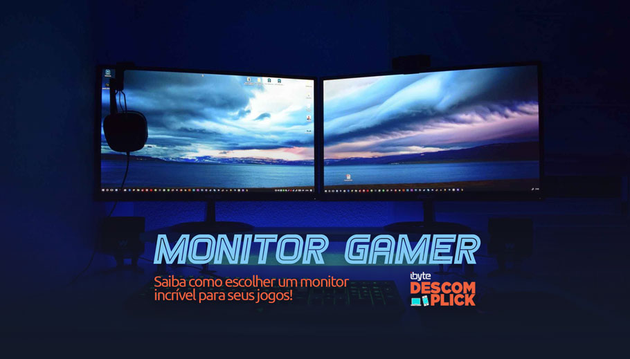 Como escolher um monitor gamer incrível para aproveitar melhor os gráficos dos meus jogos?